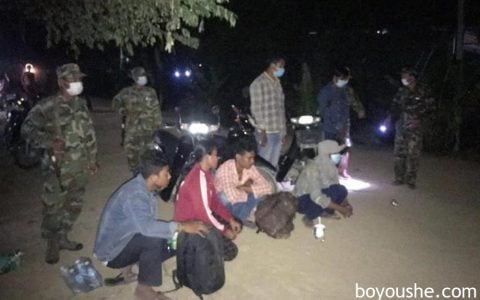 超700名柬籍劳工偷渡入境泰国，劳工：宁愿面临感染风险，也不愿饿着肚子！