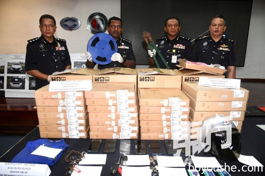 匪爆窃货仓盗150万晶片卷 因难以脱手被捕时人赃俱获"