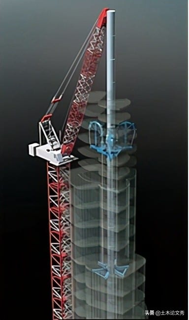 世界最高建筑迪拜哈利法塔结构设计,绝无仅有