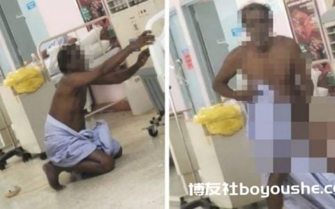 老人新冠病房内求助无门　倒地挣扎40分钟气绝身亡