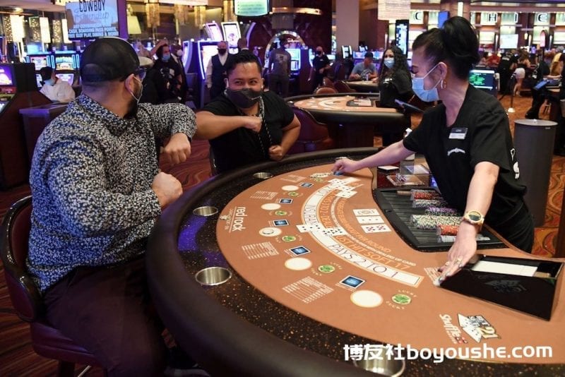 拉斯维加斯大道部分赌场能100%恢复运营并取消社交距离